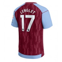 Fotbalové Dres Aston Villa Clement Lenglet #17 Domácí 2023-24 Krátký Rukáv